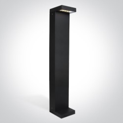 BORNE URBAINE ANTHRACITE H.70cm 8W CW IP65 230V