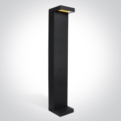 BORNE URBAINE ANTHRACITE H.70cm 8W WW IP65 230V