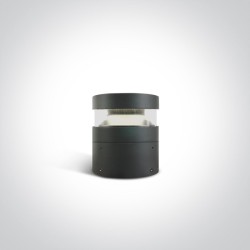 POTELET URBAIN ANTHRACITE H.20cm LED 20W CW IP65 230V
