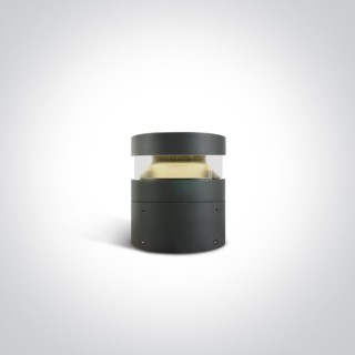 67510/AN/W BOLLARD ANTHRACITE 20cm 20W WW IP65 230V