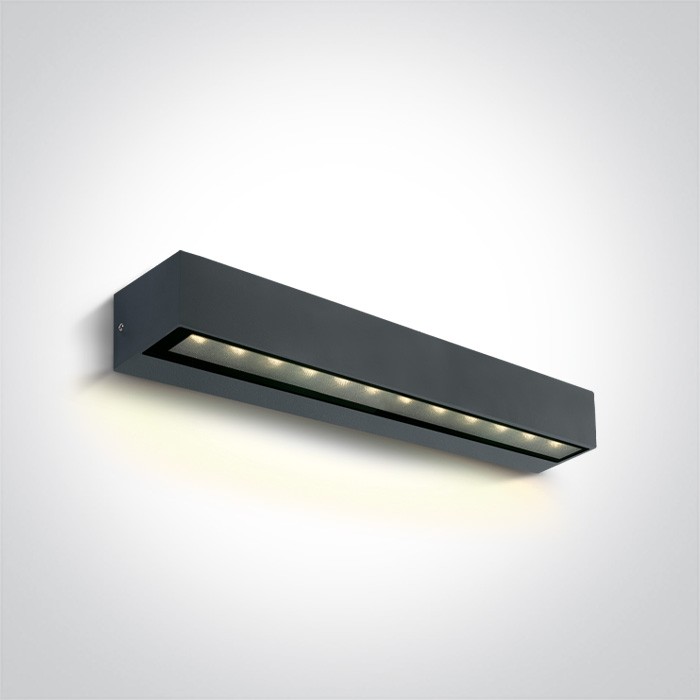 67526A2/AN/W ANTHRACITE 9W WW IP65 230V