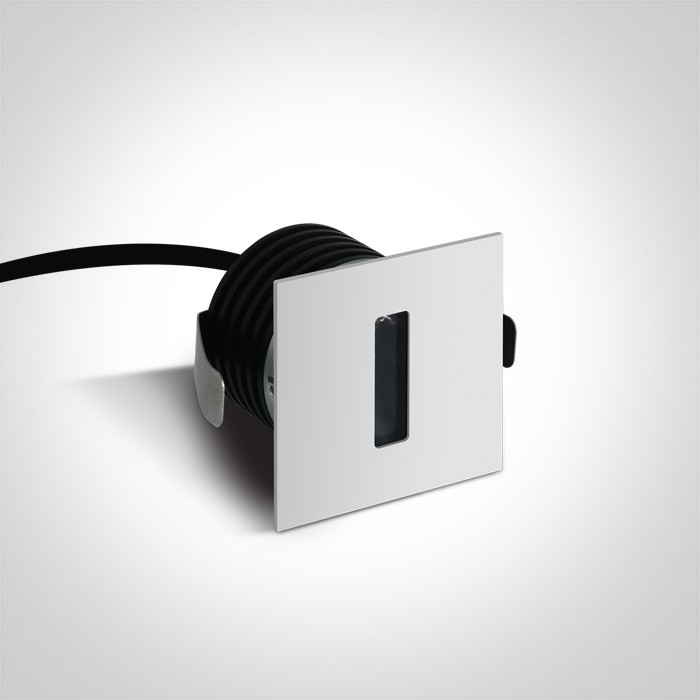 68004/W/W BLANC RECESSED 3W WW DARK LIGHT IP54 350mA