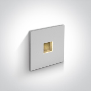 68004A/W/W BLANC RECESSED 1W WW DARK LIGHT IP54 350mA