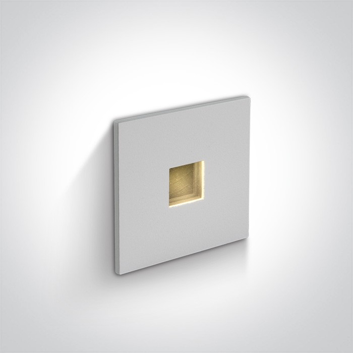 68004A/W/W BLANC RECESSED 1W WW DARK LIGHT IP54 350mA