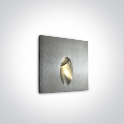 ENCASTRE DE MUR CARRE POUR BALISAGE EN ALUMINIUM IP54 3W WW 100-240V