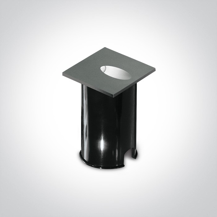 68032/G/W GRIS ENCASTRÉ IP54 3W WW 100-240V