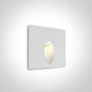 68032/W/W BLANC ENCASTRÉ IP54 3W WW 100-240V