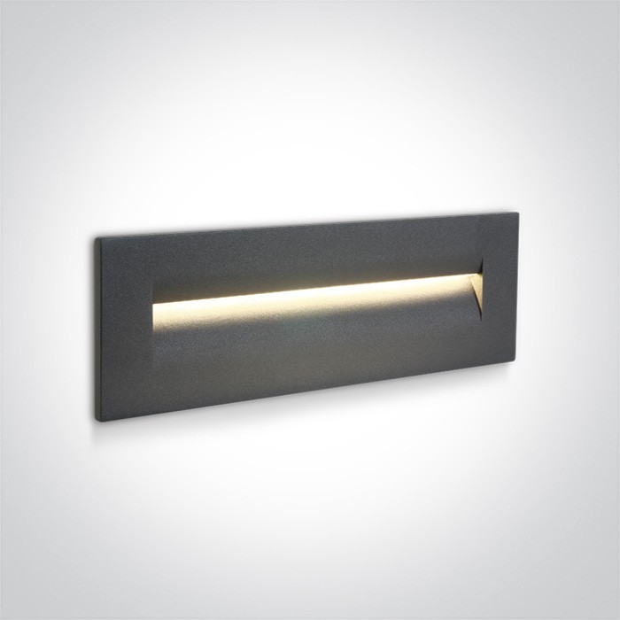 68066/AN/W ANTHRACITE WALL RECESSED LED 8