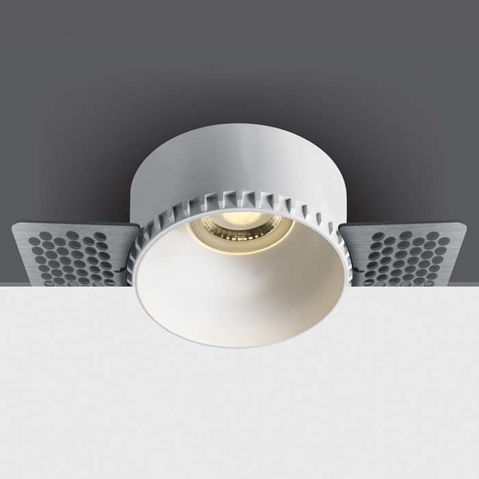 10105RM BLANC GU10 10W TRIMLESS DARK LIGHT SANS RÉFLECTEUR