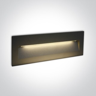 68068C/AN/W ANTHRACITE ENCASTRÉ MURAL 7W IP65 DARK LIGHT 100-240V