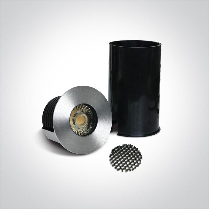 69052/W SS316 IP67 INGROUND COB 3W WW 24V DC