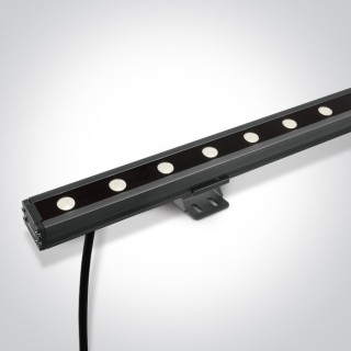 7055A/C GRIS 12x1W CW 20x60deg LENS IP66 24V DIMMABLE