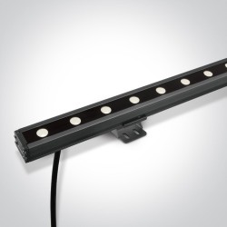 WALLWASHER GRIS 24x1W CW 20x60deg LENS IP66 24Vdc - NÉCESSITE UNE ALIMENTATION 24V