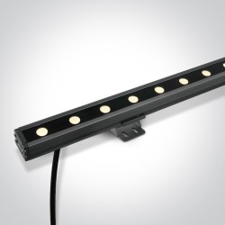 WALLWASHER GRIS 24x1W WW 20x60deg LENTILLE IP66 24Vdc - NÉCESSITE UNE ALIMENTATION DE 24V