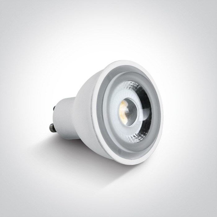 7306CGD/EW WHITE COB 6W EW GU10 60deg 230V DIMMABLE