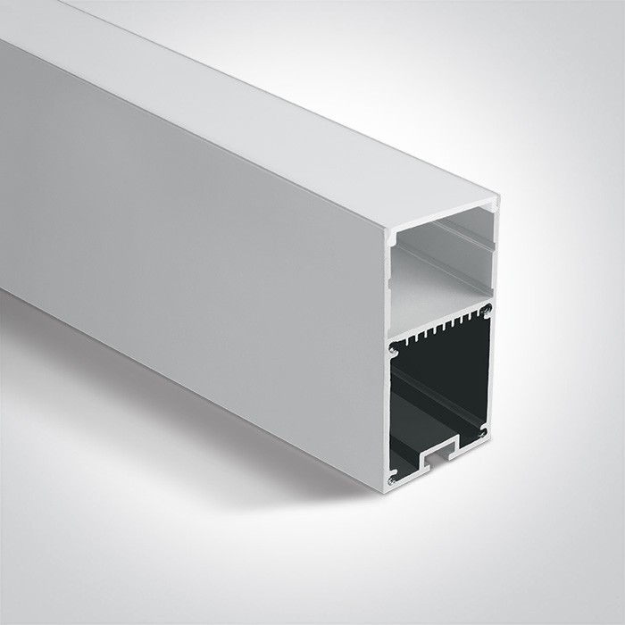 7910/W PROFIL BLANC 2m + DIFFUSEUR OPAL PC
