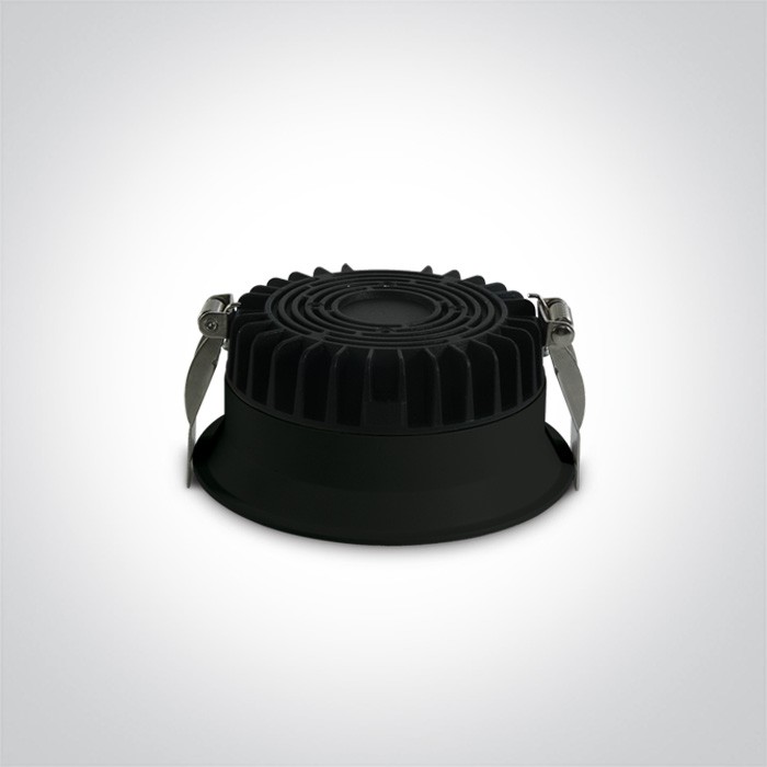 10109D/B/V BLACK 12W CCTV IP20 230V DARK LIGHT