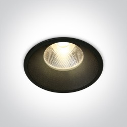 SPOT LED NOIR 12W MOULÉ SOUS PRESSION 20° WW IP20 - DARK LIGHT