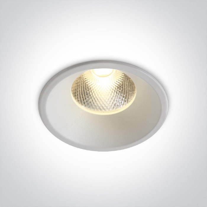 10112TD/W/W WHITE LED 12W 20deg WW IP20 230V DARK LIGHT