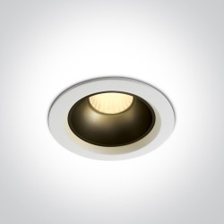 SPOT LED BLANC 12W WW IP20 45deg 230V LUMIÈRE NOIRE