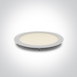 DOWNLIGHT ROND BLANC CCTV 18W IP20 230V EXTRA-PLAT