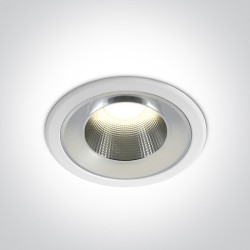 DOWNLIGHT BLANC LED 18W CW IP54 230V DARK LIGHT