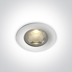DOWNLIGHT ROND BLANC ETANCHE 20W CW IP65 230V