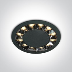 SPOT NOIR RECESSED LED 20W WW IP20 38deg 230V DARK LIGHT