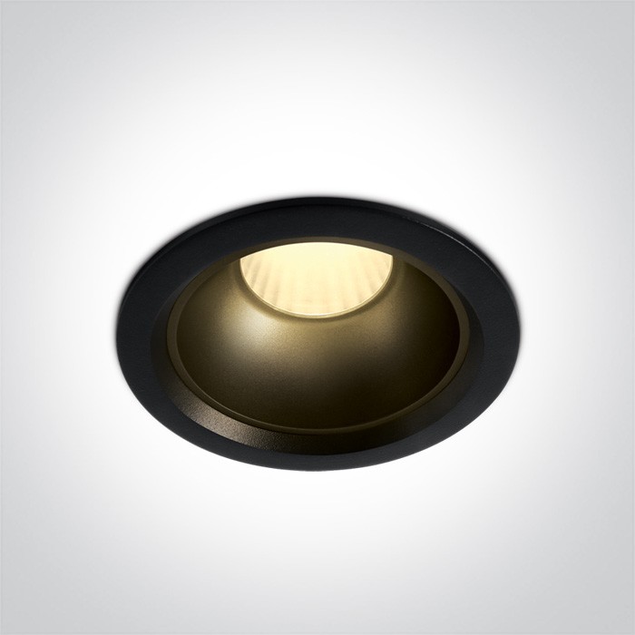 10120Z/B/W BLACK 20W WW IP20 45deg 230V DARK LIGHT