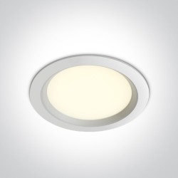 DOWNLIGHT BLANC LED SMD 24W CW IP20 230V