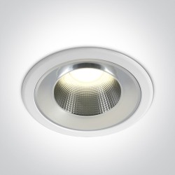 DOWNLIGHT BLANC LED 25W CW IP54 230V DARK LIGHT