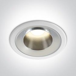 DOWNLIGHT BLANC LED 25W WW IP54 230V DARK LIGHT