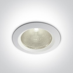DOWNLIGHT LED BLANC 60W CW IP20 60deg 230V
